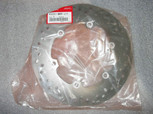 Bremsscheibe hinten CBR,43251MBRJ11