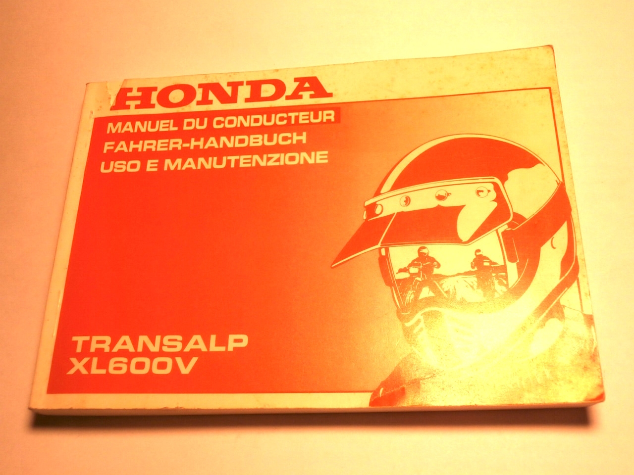 XL600V TRANSALP Fahrerhandbuch ( Owner Manual ),37MS6820